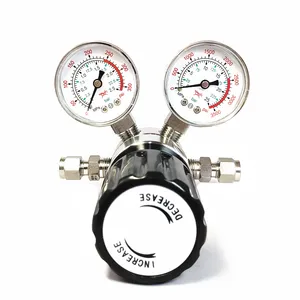 Régulateur de pression de <span class=keywords><strong>gaz</strong></span> à deux étages en acier inoxydable 316L 3500psi STR31 Chauffage corrosif CV0.08 à deux étages à deux étages à deux étages - Product Image 2