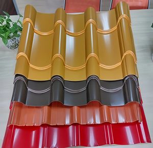 베스트 셀러 하이 퀄리티 스테인레스 스틸 골판지 지붕 시트 아연 도금 컬러 금속 시트 - Product Image 5