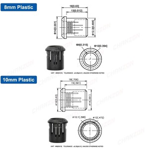 3mm 5mm 8mm 10mm <strong>LED</strong> <strong>Holder</strong> <strong>Socket</strong> Clip For Through Hole Light Emitting Diode DIP <strong>Lamp</strong> Base Cover Metal Chrome Plastic Blub Cup - Product Image 6