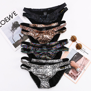 <span class=keywords><strong>Slip</strong></span> da <span class=keywords><strong>Uomo</strong></span> in Poliestere a Vita Alta Stile <span class=keywords><strong>Brasiliano</strong></span> per Bodybuilder, Comoda Biancheria Intima per Appassionati di Fitness - Product Image 6