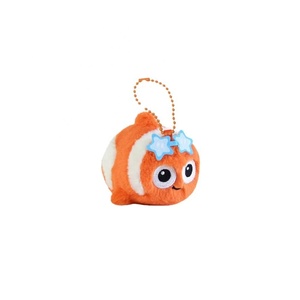 Aangepaste Oceaan Pluche Sleutelhanger Schattig Zee Dier Gevuld Vis Pinguïn Dolfijn Mini Narwal Tas Charm Kindercadeau Zacht Speelgoed - Product Image 3