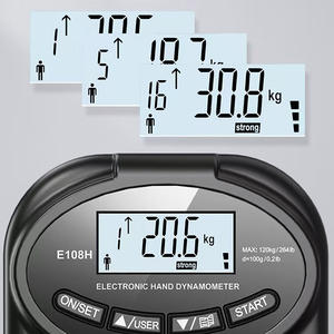 전자 손 동력계 트레이너 265 Lbs 120 Kgs 디지털 교육 홈 스포츠 및 학교 사용 핸드 그립 강화기 운동기 - Product Image 5