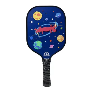 Children Custom Pickleball Paddles With New Design For Kids Carbon Fiber/Glass Fiber Material Child Size Pickleballl Paddles