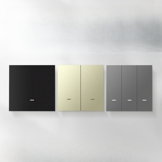Factory High Quality Customizable for Tuya Zigbee Smart Switch 4-Way Durable with Max. Current 10A and Max. Voltage 240V