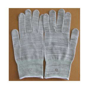 Guanti Conduttivi Elettrici <span class=keywords><strong>in</strong></span> Fibra d'Argento per Massaggio Mani, Unità TENS per Fisioterapia - Product Image 3