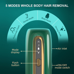 Dispositivo de depilación Ipl de enfriamiento de hielo de zafiro 2 en 1, depiladora láser indolora, equipo de belleza <span class=keywords><strong>para</strong></span> uso doméstico, <span class=keywords><strong>aparatos</strong></span> de depilación - Product Image 5