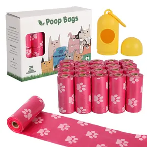 2023Hot Sell Dog Poop Garbage Dispenser Outdoor Home Clean Box Waste Bags Poop Bags Pick up Tools Pet Accessories