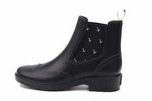 Donne classico della gelatina di plastica pvc impermeabile <span class=keywords><strong>scarpe</strong></span> da <span class=keywords><strong>pioggia</strong></span> per la signora - Product Image 4