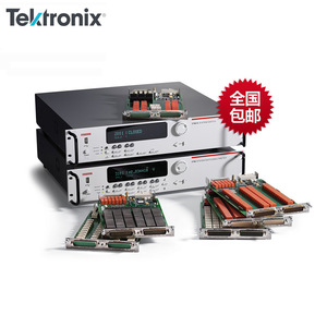 Multimètre de système Tektronix 3706A, module d'acquisition de données à 6 emplacements avec carte de relais pour tests en laboratoire - Product Image 1
