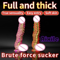 Dildo monstre en silicone, jouet anal, masseur de prostate, jouet sexuel pour hommes, femmes, couples, dildo animal pour stimulation du point G et de la prostate