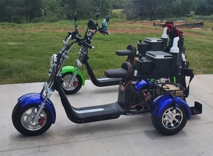 Novo Design 2026 <span class=keywords><strong>Golf</strong></span> CE Novo Modelo Citycoco <span class=keywords><strong>Scooter</strong></span> Elétrico de 3 Rodas Citycoco 2000w com Pneu Largo e Assento - Product Image 5