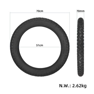 Pneu extérieur 24*4 A828 24x4 à haute adhérence pour vélo électrique avec motif de bande de roulement profond pour la mobilité électrique - Product Image 3