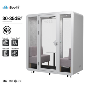 Movable Small Office Privacy <strong>Phone</strong> Pod Work <strong>Cubicle</strong> Pods Silent <strong>Booth</strong> for Home - Product Image 5