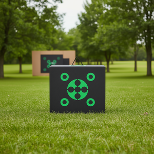 Cible de tir à l'arc Db Wholesale 16x18x11 pouces, polyvalente, portable pour l'extérieur avec poignée de transport - Product Image 2