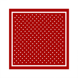 Viviblook Z314AS05 Pañuelo cuadrado de lunares para mujer, pañuelo para la cabeza clásico y retro a la moda para ir al trabajo - Product Image 6