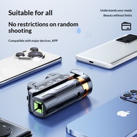 Mini trépied portable avec lumière d'appoint et télécommande pour iPhone et Android - Support de téléphone portable de voyage