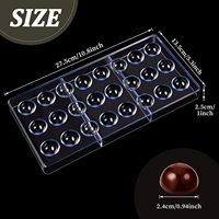 Moule à Chocolat LST Unique Personnalisé en Polycarbonate, Moule Populaire en Plastique pour Bonbons au Chocolat