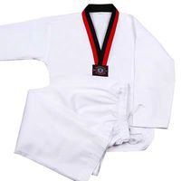 Haute qualité col en v Dobok Poomsae Taekwondo Tae Kwon Do Arts martiaux karaté uniforme pour enfants et adultes W.T.F