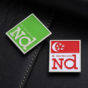 Alfileres de solapa magnéticos personalizados promocionales Pin trasero turco publicidad Metal hierro insignia imán suave esmalte duro pines - Product Image 6