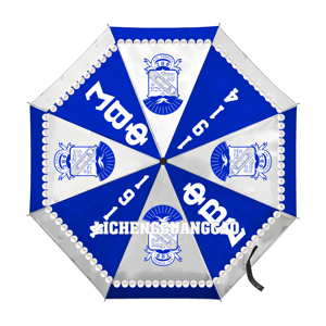 Paraguas Plegable Personalizado con Diseño de Letras Griegas de Sorority <span class=keywords><strong>Jack</strong></span> and Jill, con Perlas, Mango Corto, Automático, para Exteriores, Protección Solar - Product Image 5