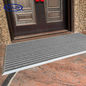 <span class=keywords><strong>Tapis</strong></span> <span class=keywords><strong>d</strong></span>'<span class=keywords><strong>entrée</strong></span> <span class=keywords><strong>personnalisable</strong></span> en aluminium rayé de 11 mm, fait à la main, lavable, antidérapant, adapté aux animaux domestiques, antimicrobien R11, sans enfoncement au sol - Product Image 4