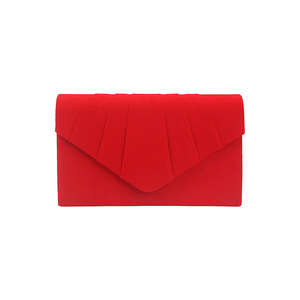 Sacs de soirée en daim de luxe mariée estampillés à la main or femme sac à main froncé <span class=keywords><strong>pochette</strong></span> concepteur sacs de mariage pour femmes personnalisés - Product Image 5