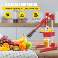 JK Professionele Zware Handmatige Citruspers Sinaasappel/Citroenpers met Stand, Hoge Stijfheid Metalen Constructie, CE Gecertificeerd