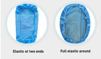 Draps de table de massage jetables épais et durables en non-tissé, ajustés, sans latex, pour spa, salon de beauté et usage médical - MOQ 100 pièces
