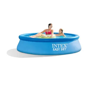 Intex 28106 круглый легко устанавливаемый бассейн 8 футов X24in надувной бассейн над землей для детей семейный бассейн