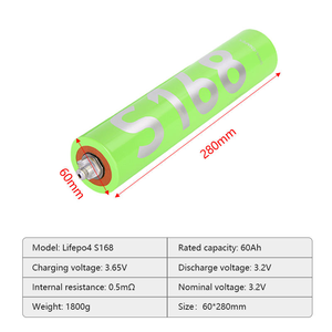 Batteria Inverter S168 <span class=keywords><strong>SAB</strong></span> 60280 Grado 70Ah/80Ah/90Ah/100Ah 3.2V Cilindrica LiFePO ad Alte Prestazioni - Product Image 6