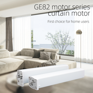มอเตอร์ม่านเงียบไฟฟ้า5สายสำหรับโรงแรมมี RF433ควบคุมการทำงานแบบแห้ง RS485 100-240โวลต์ GE82TV-2N สำหรับโรงแรม - Product Image 2