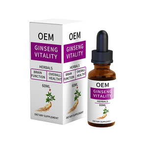 OEM Private Label <span class=keywords><strong>Ginseng</strong></span> gocce di liquido con radice di <span class=keywords><strong>Ginseng</strong></span> Ashwagandha radice e Maca gocce di radice integratore a base di erbe - Product Image 2