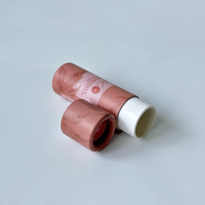 Tubos de papel degradables reciclables hechos a mano para desodorante en barra, envases cosméticos, tubos de bálsamo labial push-up que desaparecen - Product Image 5