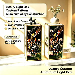 Supporto Decorativo per Scatola Luminosa in Stile Cinese Tradizionale, <span class=keywords><strong>Piedistallo</strong></span> per Vaso di Fiori - Product Image 4