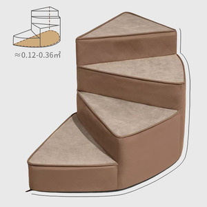 <span class=keywords><strong>Escaleras</strong></span> <span class=keywords><strong>para</strong></span> Mascotas que Protegen las Articulaciones de tu Perro Rampa Desmontable y Lavable <span class=keywords><strong>para</strong></span> <span class=keywords><strong>Perros</strong></span>, Escalones Espirales Portátiles <span class=keywords><strong>para</strong></span> <span class=keywords><strong>Perros</strong></span> Mayores - Product Image 1
