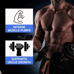 Capsules d'oxyde nitrique de haute qualité OEM ODM avec L-Taurine favorisant une récupération rapide, stimulant la croissance musculaire et la circulation saine - Product Image 3