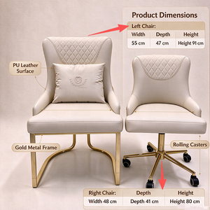 Sillón Elevador de Lujo en Material PU, Giratorio 360 Grados, Altura Ajustable, Mueble de Salón para Salón de Uñas, Spa de Pies y Estación de Pedicura - Product Image 6