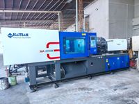 Machine de moulage par injection hydraulique horizontale automatique d'occasion Haitian MA2000 Mars 2 de 200 tonnes