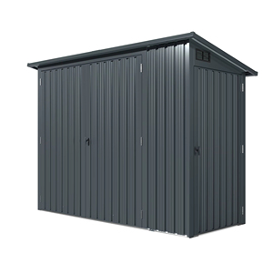 Cobertizos de <span class=keywords><strong>bicicletas</strong></span> de metal de acero galvanizado Almacenamiento al aire libre - Product Image 1