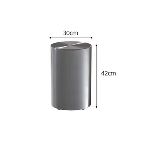 Set Tavolo e Sedie in Acciaio Inox Stile Industriale per Negozi di Tè al Latte, Caffetterie, Pasticcerie e Bar, Sgabelli Commerciali Quadrati - Product Image 5