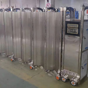 Porte coulissante rétractable extensible et portable, portail rétractable automatique pour zone de travail, zone scolaire - Product Image 2