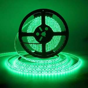 Bande LED verte 5M 12V 4.8W par mètre, éclairage flexible pour usage intérieur - Product Image 1