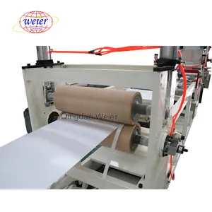 400mm 600mm 800mm Hot Sale Kunststoff PVC Edge Banding Sheet Making Maschine mit Spalt maschine