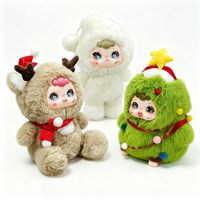 Compagnon robotique IA transfrontalier, jouet en peluche intelligent à réponse émotionnelle, avec fonctionnalités de détection de température – Adorable cadeau de Noël