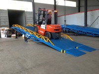 Rampes réglables 10T : galvanisées, antidérapantes, portables, solution de chargement manuel.