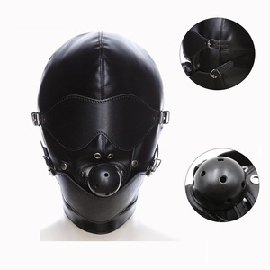 bdsm motorcycle helmet Leather Bondage Helmet: Secure & Customizable