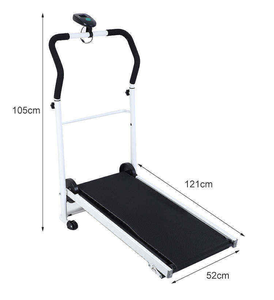 China Running <b>Machine</b> Cheap <b>Walk</b> <b>Machine</b> Portable Foldable Storage Manual Treadmill Incline Manual Flat Curved Treadmill Belt - Product Image 2