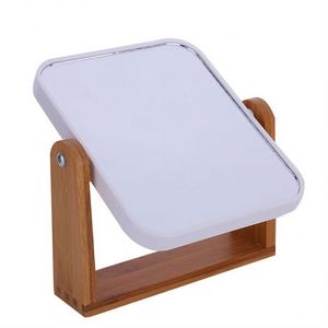 Wholesale Adjustable Rotation Wooden Base Mirror for Table - Product Image 6
