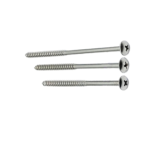สกรูหัวหกเหลี่ยมแบบเกลียวปล่อย หัวแบน สำหรับงานไม้ ทำจากสแตนเลส - Product Image 4