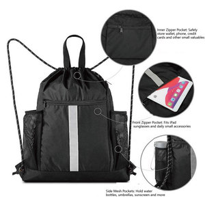 Mochila Deportiva de Baloncesto con Múltiples Bolsillos, Gran Capacidad (30-40L), Lona Resistente, Logotipo Personalizado, Cierre con Cordón, Venta Caliente - Product Image 4